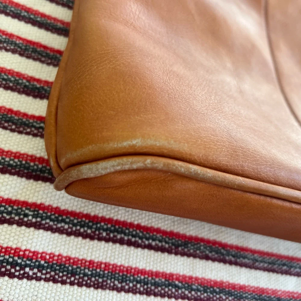 Frye Mustard Yellow Leather Shoulder Bag